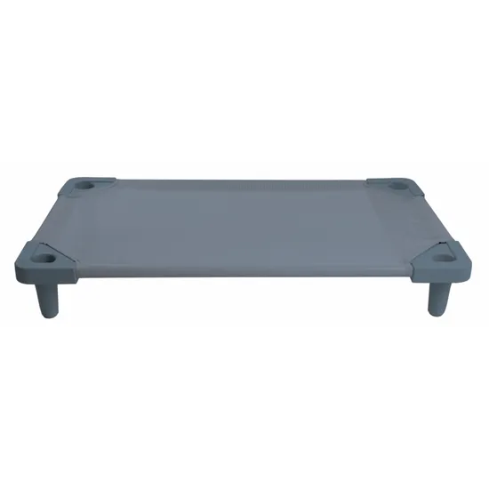 MTA Spaces - Compact Slimline Stacking Bed - Grey - 101.5 x 58.5 cm - Modern Teaching Aids NZ