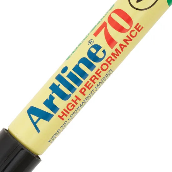 Artline 70 Permanent Marker Black - Modern Teaching Aids NZ
