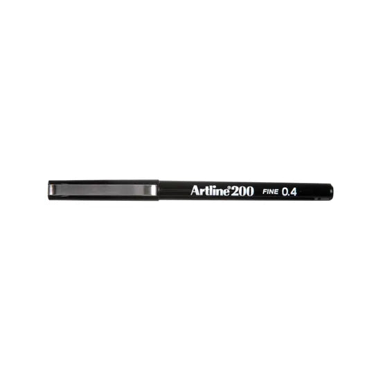 Artline 200 Fineliner 0.4mm Black - Modern Teaching Aids NZ