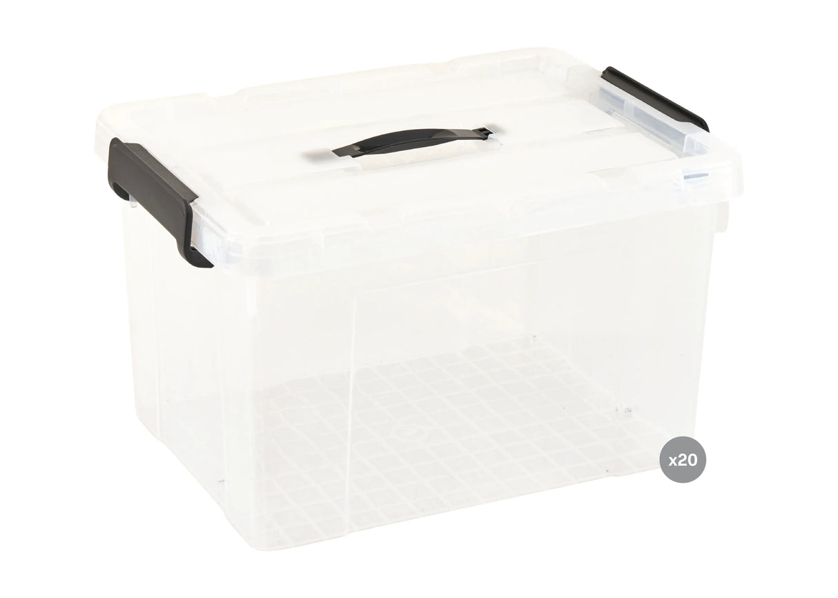 Plastic Storage Tub 28 L Pack of 20