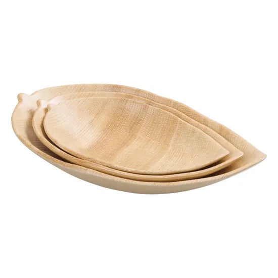Banana Leaf Platters - Set of 3 - Modern Teaching Aids NZ