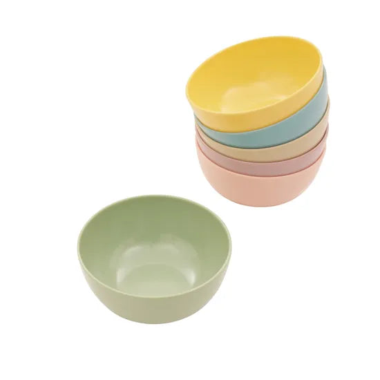 Pastel Melamine Bowls - Pack of 6 - Modern Teaching Aids NZ
