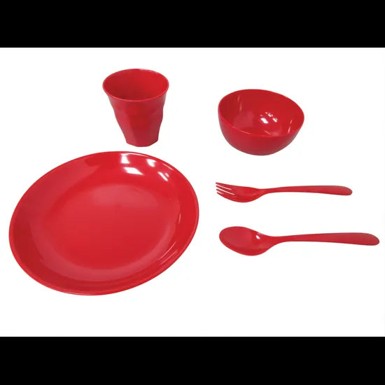 Red Dinner Set Allergy - Set of 5 - Modern Teaching Aids NZ