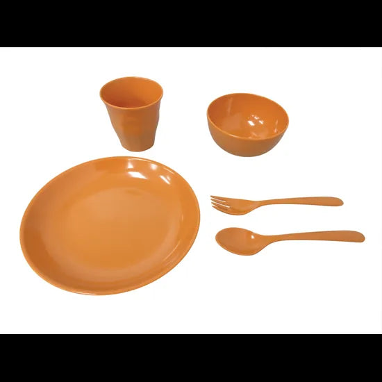 Orange Dinner Set Allergy - Set of 5 - Modern Teaching Aids NZ