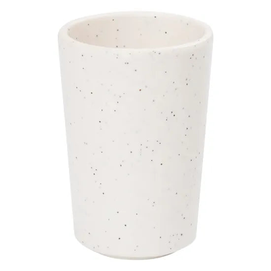 Natural White Speckle Tumblers - Pack of 12 - Modern Teaching Aids NZ