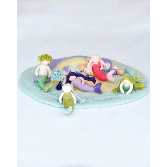 Felt Mermaid World Playset