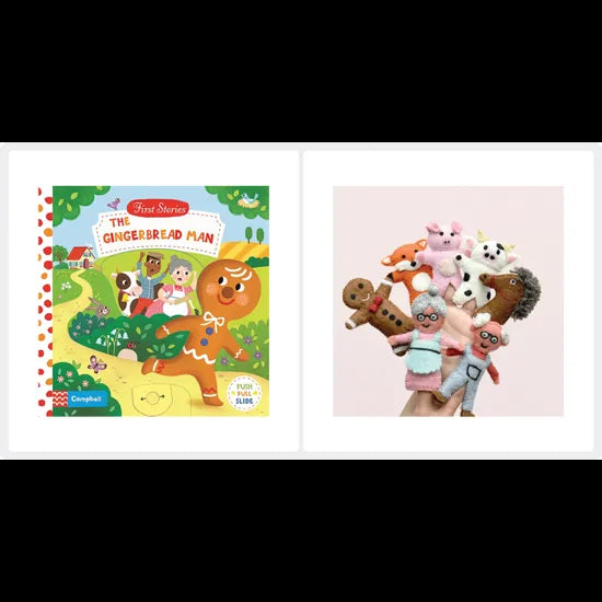 The Gingerbread Man & Finger Puppets - Modern Teaching Aids NZ