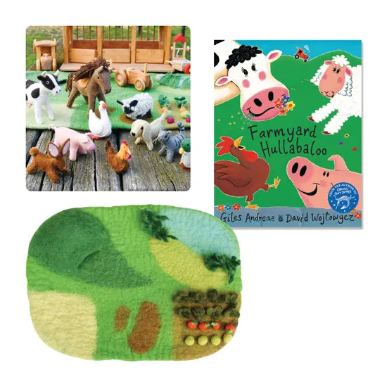 Felt Farm Playscene Kit - Modern Teaching Aids NZ