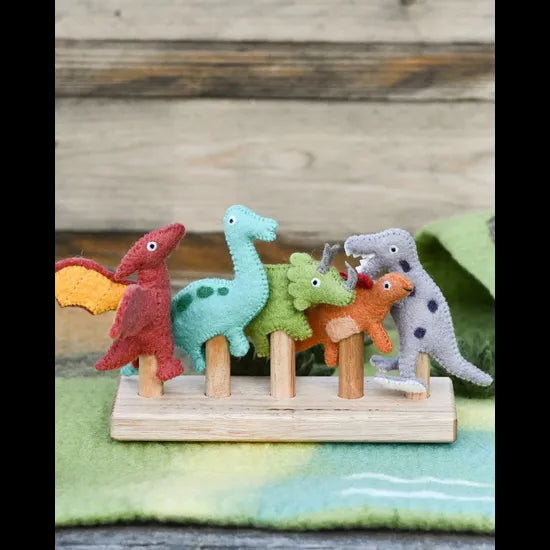 Dinosaur Finger Puppet Set - Modern Teaching Aids NZ