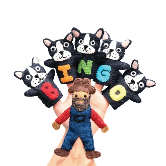 BINGO Finger Puppet Set