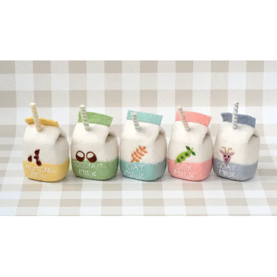 Felt Milk Assortment Set of 5 - Modern Teaching Aids NZ