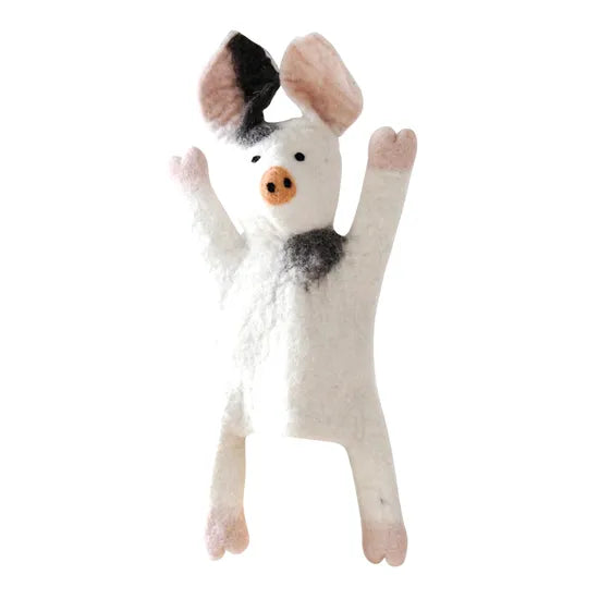 Felt Hand Puppet Old Spots Pig - Modern Teaching Aids NZ