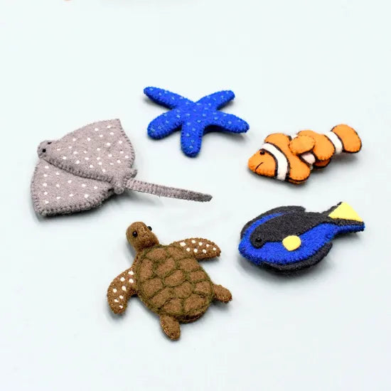Australian Under the Sea Finger Puppets - Modern Teaching Aids NZ