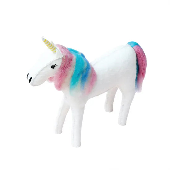Felt Unicorn Toy Large - Modern Teaching Aids NZ