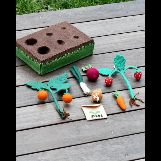 Grow Your Own Garden Felt Planter Box - Modern Teaching Aids NZ