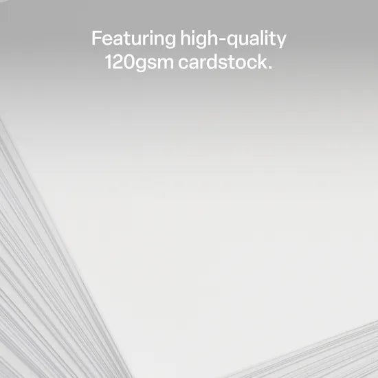 White Cover Paper A4 120 gsm - Pack of 500 - Modern Teaching Aids NZ