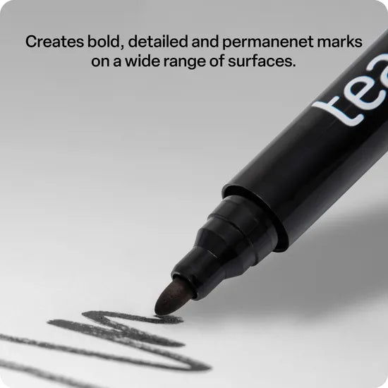 Teachables Permanent Marker Bullet Assorted PK12 - Modern Teaching Aids NZ
