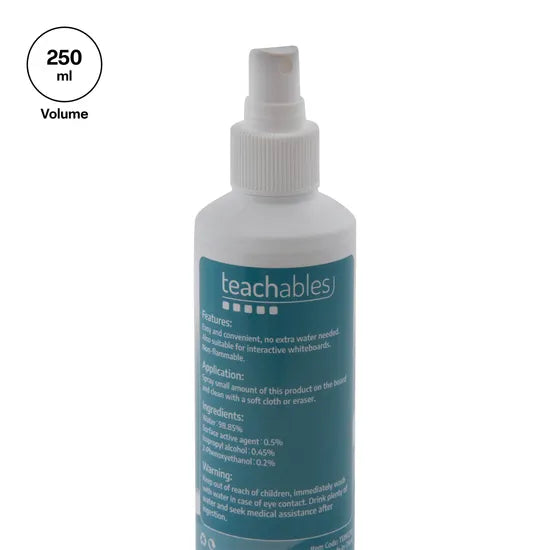 Teachables Interactive Whiteboard Spray 250ml - Modern Teaching Aids NZ