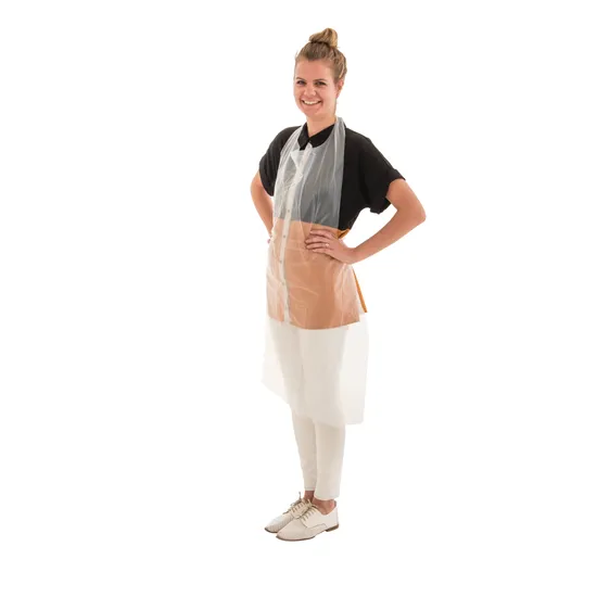 Clear Waterproof Disposable Apron - Pack 100 - Modern Teaching Aids NZ
