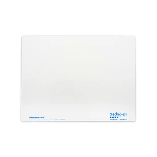 Teachables Blank Mini Whiteboard - Each - Modern Teaching Aids NZ