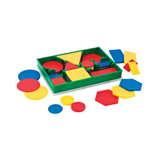 Teachables Small Attribute Blocks Set - Modern Teaching Aids NZ