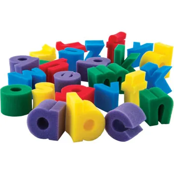 Teachables Alphabet Lower Case Paint Sponges - Modern Teaching Aids NZ