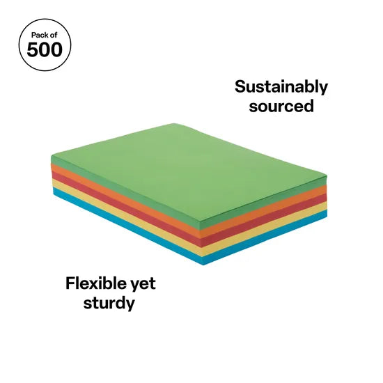 Office Copy Paper A4 Brights - Pack of 500 - Modern Teaching Aids NZ