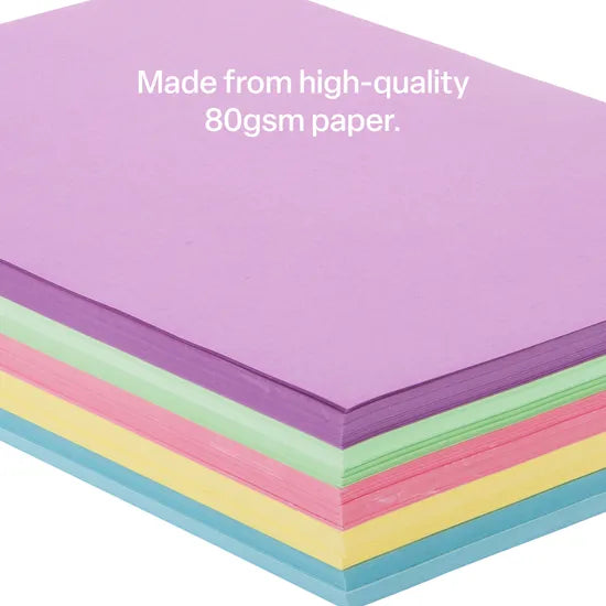 Office Copy Paper A4 Pastels - Pack of 500 - Modern Teaching Aids NZ