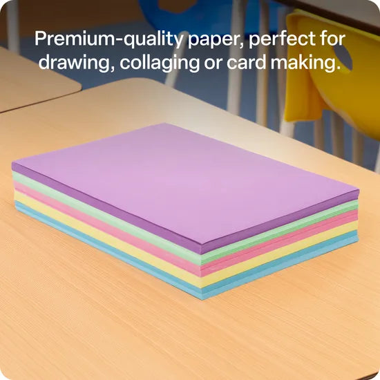 Office Copy Paper A4 Pastels - Pack of 500 - Modern Teaching Aids NZ