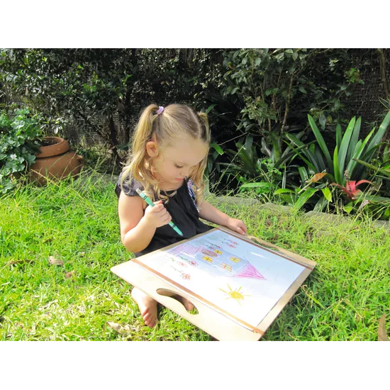 Creatistics Wooden Drawing Boards - Pack of 10 - Modern Teaching Aids NZ