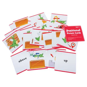 Teachables Positional Picture Cards - Modern Teaching Aids NZ