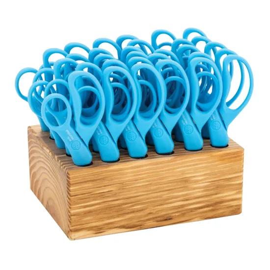 Teachables Scissor Block with 30 Student Scissors 15.2 cm