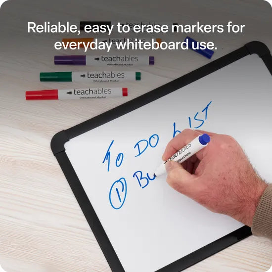 Teachables Whiteboard Markers Bullet Asst - Pack of 144 - Modern Teaching Aids NZ