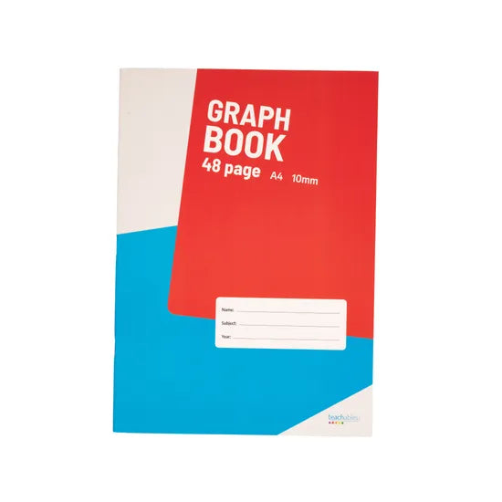 Teachables Graph Book A4 10mm 48p