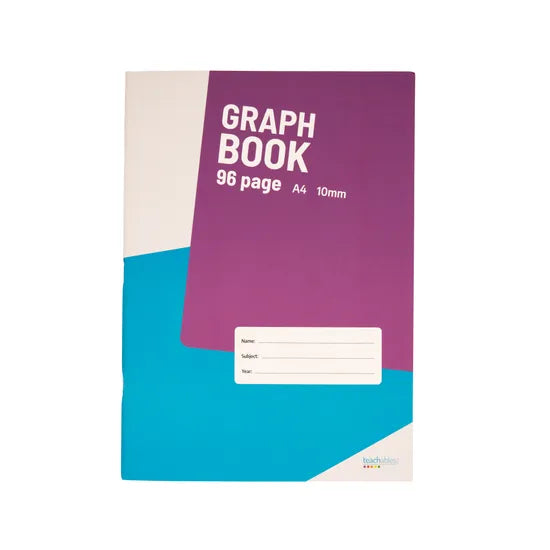 Teachables Graph Book A4 10mm 96p