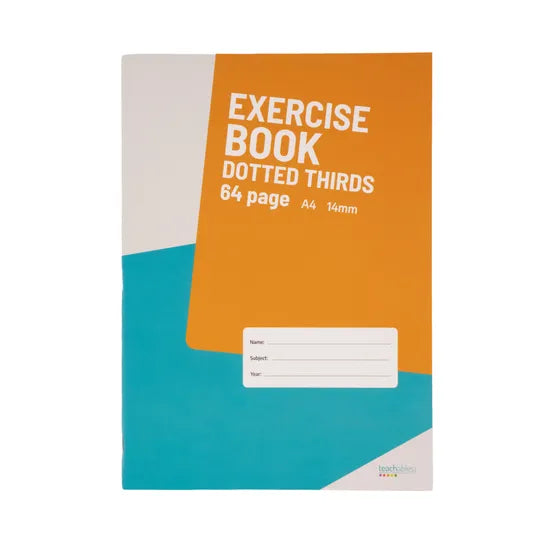 Teachables Dotted Thirds A4 14 mm 64p - Modern Teaching Aids NZ