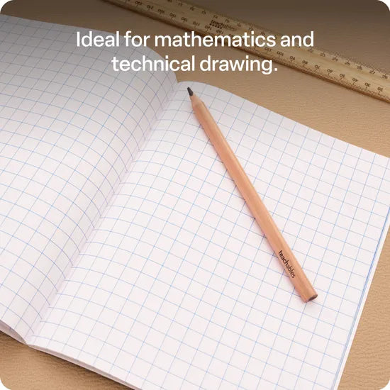 Teachables Exercise Book 225 x 175 mm 10 mm Grid 64p - Modern Teaching Aids NZ