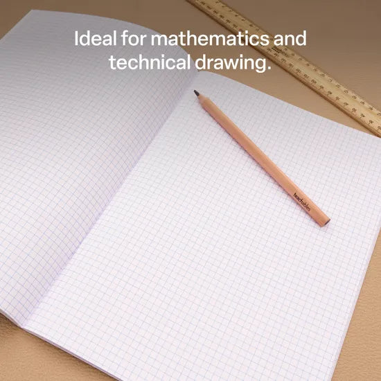 Teachables Grid Book A4 5mm 96p