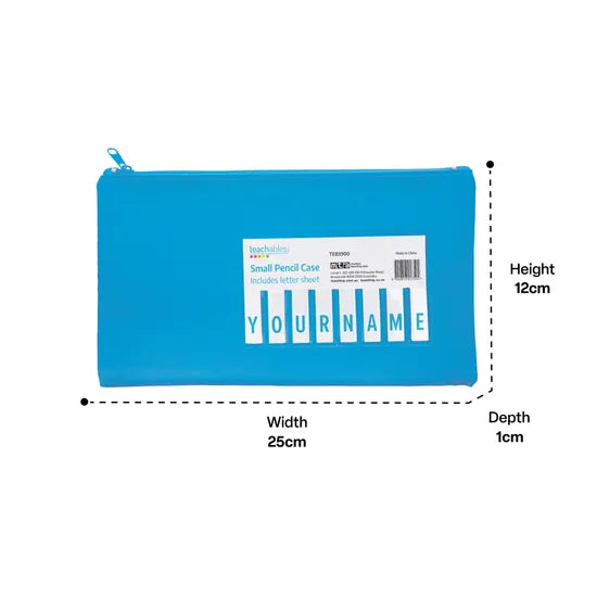 Name Pencil Case - Small - Modern Teaching Aids NZ