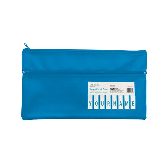 Name Pencil Case - Large - Modern Teaching Aids NZ