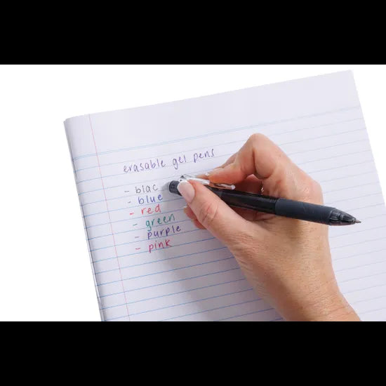 Erasable Gel Pens Asst - Pack of 6 - Modern Teaching Aids NZ