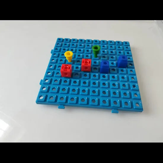 Teachables Linking Cubes Base Board - 20 x 20cm - Modern Teaching Aids NZ