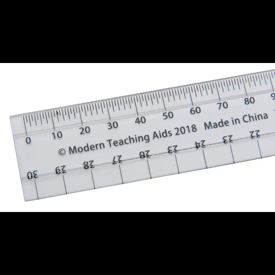 Teachables Plastic Rulers 30cm - Pack of 30 - Modern Teaching Aids NZ