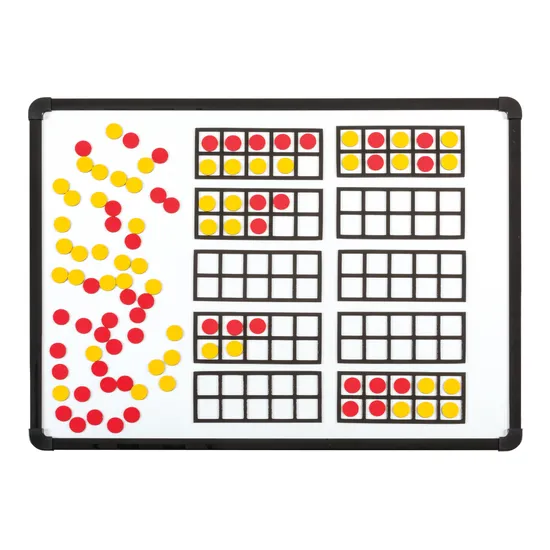 Teachables Student Ten Frames & Counters - Set of 10 - Modern Teaching Aids NZ