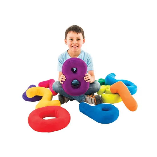 Teachables Number Cushion Set - 0-9 - Modern Teaching Aids NZ