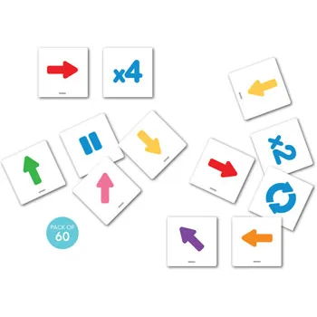 Robotics Coding Cards - Set of 60 - Modern Teaching Aids NZ