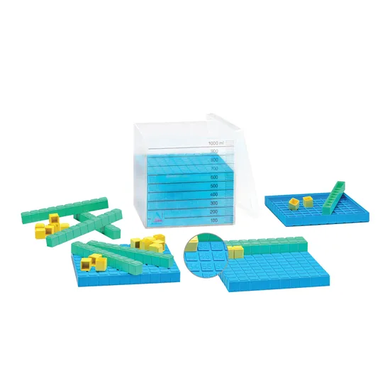 Teachables Eco-Plastic Interlocking Base Ten Cube - Single - Modern Teaching Aids NZ