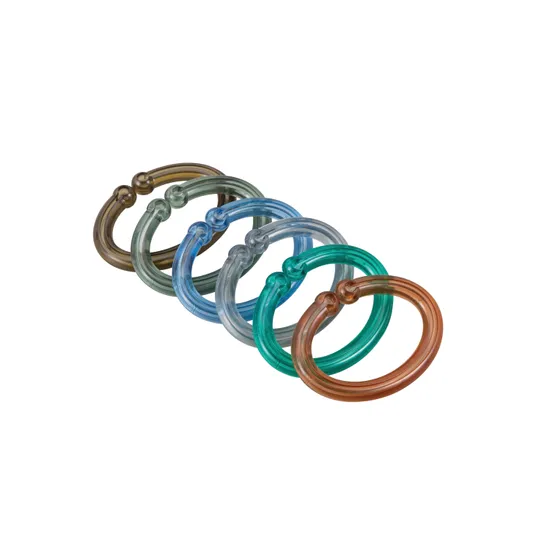 Translucent Geo Shape Links - 120 pc - Modern Teaching Aids NZ