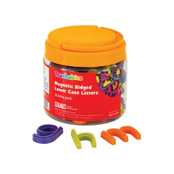 Teachables Magnetic Ridged Lower Case Letters 72 Pk - Modern Teaching Aids NZ