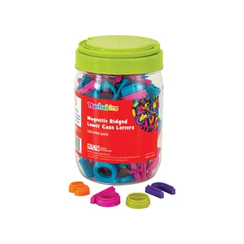 Teachables Magnetic Ridged Lower Case Letters 120 Pk - Modern Teaching Aids NZ